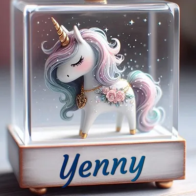 Imagen romántica para Yenny - Diseño 3