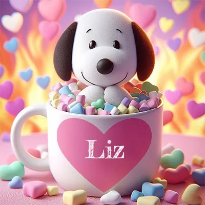 Imagen romántica para Liz - Diseño 4