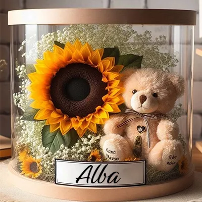 Imagen romántica para Alba - Diseño 6