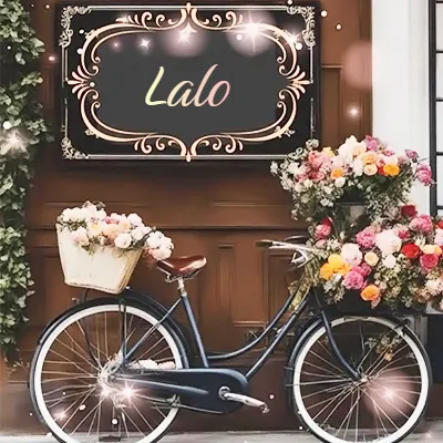 Imagen romántica para Lalo - Diseño 7