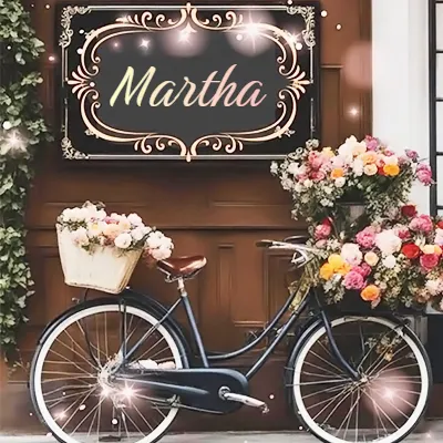 Imagen romántica para Martha - Diseño 7