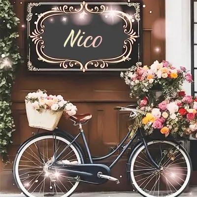 Imagen romántica para Nico - Diseño 7