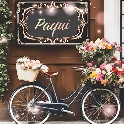 Imagen romántica para Paqui - Diseño 7