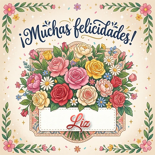 Estilo clásico y delicado. Un enorme y lujoso ramo de flores coloridas como rosas y jazmines en tonos rosa, amarillo y rojo. Texto superior Estilo clásico y delicado. Un enorme y lujoso ramo de flores coloridas como rosas y jazmines en tonos rosa, amarillo y rojo. Texto superior