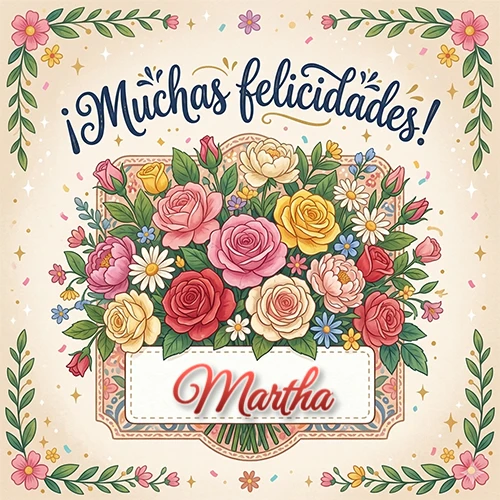 Estilo clásico y delicado. Un enorme y lujoso ramo de flores coloridas como rosas y jazmines en tonos rosa, amarillo y rojo. Texto superior 