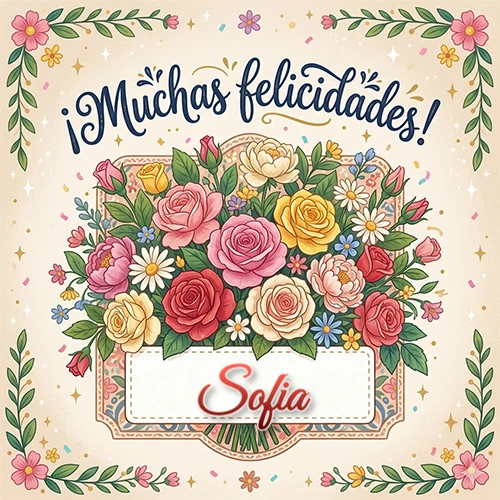 Estilo clásico y delicado. Un enorme y lujoso ramo de flores coloridas como rosas y jazmines en tonos rosa, amarillo y rojo. Texto superior Estilo clásico y delicado. Un enorme y lujoso ramo de flores coloridas como rosas y jazmines en tonos rosa, amarillo y rojo. Texto superior