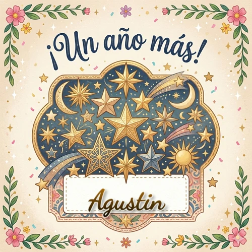 Diseño mágico del espacio. Fondo azul oscuro lleno de estrellas doradas y lunas brillantes. Texto superior 