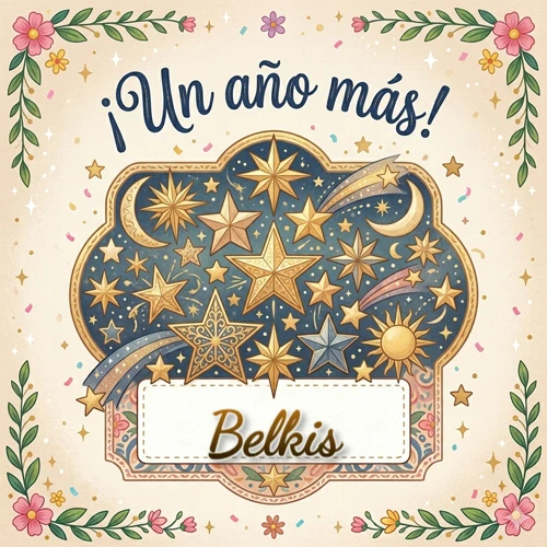 Diseño mágico del espacio. Fondo azul oscuro lleno de estrellas doradas y lunas brillantes. Texto superior 