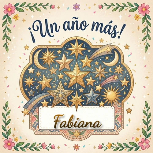 Diseño mágico del espacio. Fondo azul oscuro lleno de estrellas doradas y lunas brillantes. Texto superior 