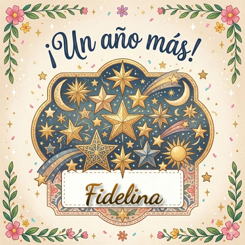 Diseño mágico del espacio. Fondo azul oscuro lleno de estrellas doradas y lunas brillantes. Texto superior 