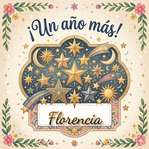 Diseño mágico del espacio. Fondo azul oscuro lleno de estrellas doradas y lunas brillantes. Texto superior 