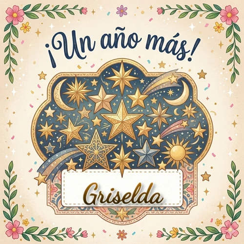 Diseño mágico del espacio. Fondo azul oscuro lleno de estrellas doradas y lunas brillantes. Texto superior 