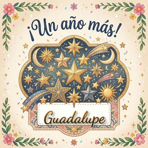 Diseño mágico del espacio. Fondo azul oscuro lleno de estrellas doradas y lunas brillantes. Texto superior 