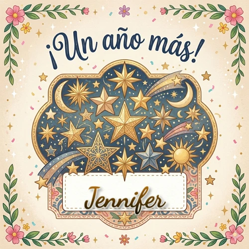 Diseño mágico del espacio. Fondo azul oscuro lleno de estrellas doradas y lunas brillantes. Texto superior Diseño mágico del espacio. Fondo azul oscuro lleno de estrellas doradas y lunas brillantes. Texto superior