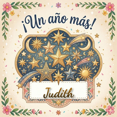 Diseño mágico del espacio. Fondo azul oscuro lleno de estrellas doradas y lunas brillantes. Texto superior 