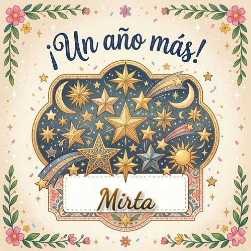 Diseño mágico del espacio. Fondo azul oscuro lleno de estrellas doradas y lunas brillantes. Texto superior 