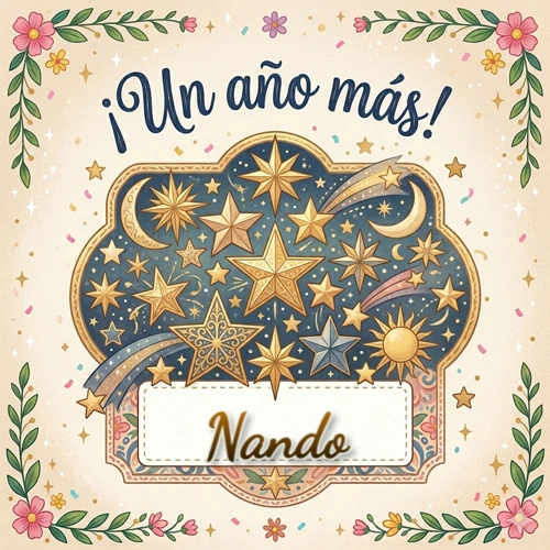 Diseño mágico del espacio. Fondo azul oscuro lleno de estrellas doradas y lunas brillantes. Texto superior 