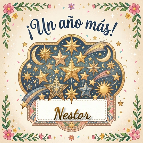 Diseño mágico del espacio. Fondo azul oscuro lleno de estrellas doradas y lunas brillantes. Texto superior Diseño mágico del espacio. Fondo azul oscuro lleno de estrellas doradas y lunas brillantes. Texto superior