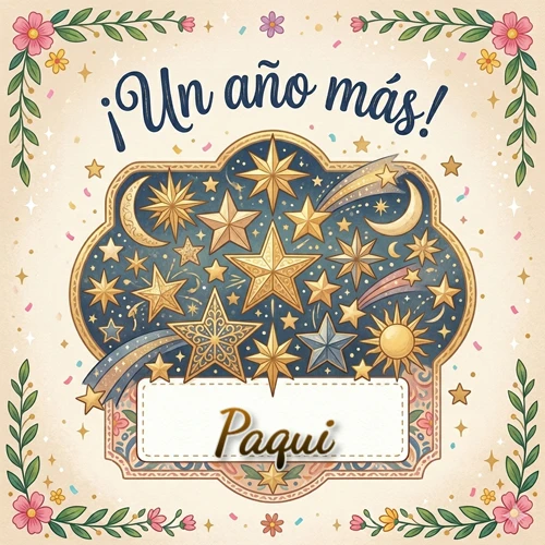 Diseño mágico del espacio. Fondo azul oscuro lleno de estrellas doradas y lunas brillantes. Texto superior 