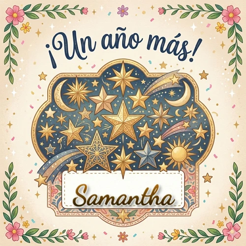 Diseño mágico del espacio. Fondo azul oscuro lleno de estrellas doradas y lunas brillantes. Texto superior Diseño mágico del espacio. Fondo azul oscuro lleno de estrellas doradas y lunas brillantes. Texto superior