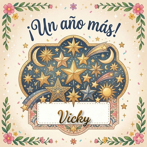 Diseño mágico del espacio. Fondo azul oscuro lleno de estrellas doradas y lunas brillantes. Texto superior 