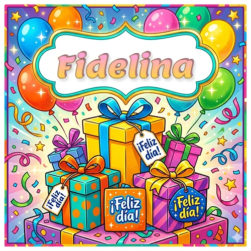 Ilustración colorida y vibrante. Cajas de regalo con papel brillante y cintas, etiquetas que dicen 