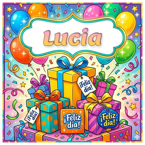 Ilustración colorida y vibrante. Cajas de regalo con papel brillante y cintas, etiquetas que dicen Ilustración colorida y vibrante. Cajas de regalo con papel brillante y cintas, etiquetas que dicen