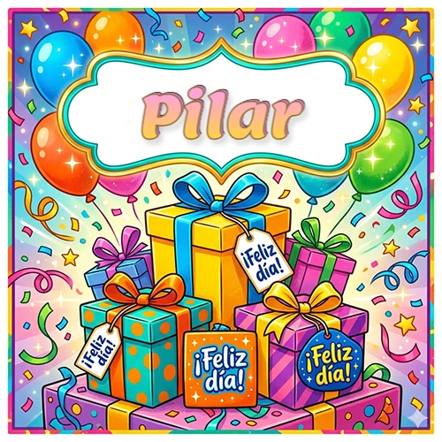 Ilustración colorida y vibrante. Cajas de regalo con papel brillante y cintas, etiquetas que dicen Ilustración colorida y vibrante. Cajas de regalo con papel brillante y cintas, etiquetas que dicen