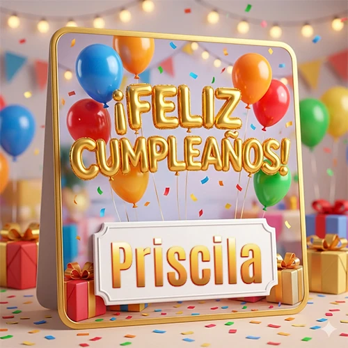 Diseño 3D profesional y premium. Globos dorados gigantes formando la palabra 