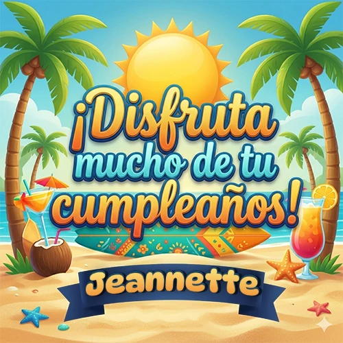 Diseño de playa veraniego. Palmeras, arena dorada y olas del mar claro. Texto Diseño de playa veraniego. Palmeras, arena dorada y olas del mar claro. Texto