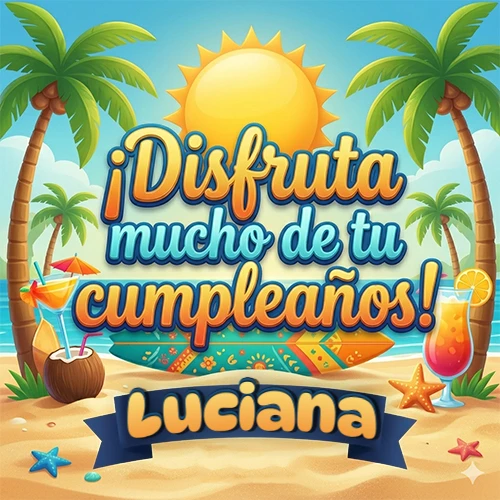 Diseño de playa veraniego. Palmeras, arena dorada y olas del mar claro. Texto Diseño de playa veraniego. Palmeras, arena dorada y olas del mar claro. Texto