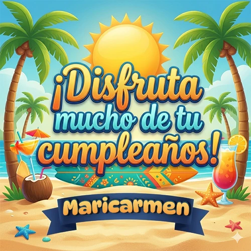 Diseño de playa veraniego. Palmeras, arena dorada y olas del mar claro. Texto Diseño de playa veraniego. Palmeras, arena dorada y olas del mar claro. Texto