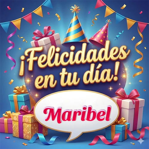 Diseño moderno y elegante. Fondo azul rey con cajas de regalo, sombreros de fiesta y cintas. Texto central Diseño moderno y elegante. Fondo azul rey con cajas de regalo, sombreros de fiesta y cintas. Texto central