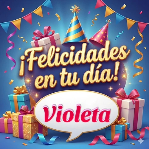 Diseño moderno y elegante. Fondo azul rey con cajas de regalo, sombreros de fiesta y cintas. Texto central Diseño moderno y elegante. Fondo azul rey con cajas de regalo, sombreros de fiesta y cintas. Texto central