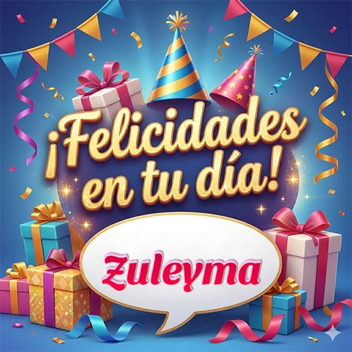 Diseño moderno y elegante. Fondo azul rey con cajas de regalo, sombreros de fiesta y cintas. Texto central Diseño moderno y elegante. Fondo azul rey con cajas de regalo, sombreros de fiesta y cintas. Texto central