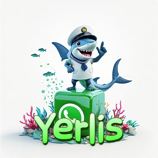 Fondo marino con un tiburón capitán sobre un cubo verde de WhatsApp. Arrecifes de coral, peces y burbujas. Nombre en verde claro en la parte delantera del cubo. Diseño con el nombre Yerlis. Fondo marino con un tiburón capitán sobre un cubo verde de WhatsApp. Arrecifes de coral, peces y burbujas. Nombre en verde claro en la parte delantera del cubo. Diseño con el nombre Yerlis.