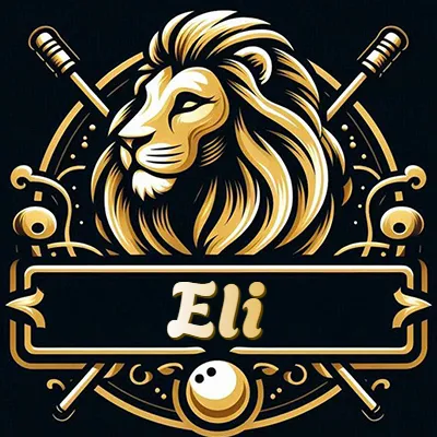 Logotipo clásico de un león dorado de perfil, dentro de un marco circular que incluye plumas o instrumentos de escritura cruzados en el fondo, con un estilo lujoso que combina negro y dorado. El nombre Eli está escrito en tipografía dorada suave dentro de un marco rectangular que cruza el diseño circular desde abajo. Logotipo clásico de un león dorado de perfil, dentro de un marco circular que incluye plumas o instrumentos de escritura cruzados en el fondo, con un estilo lujoso que combina negro y dorado. El nombre Eli está escrito en tipografía dorada suave dentro de un marco rectangular que cruza el diseño circular desde abajo.