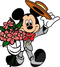 Mickey Mouse dice hola imagenes gif de dibujos animados - Mickey Mouse dice hola imágenes gif de dibujos animados
