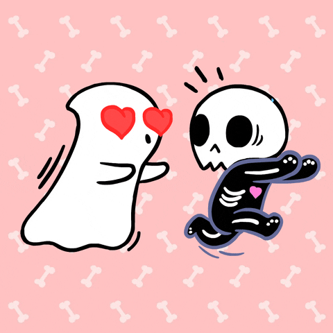esqueleto enamorarse gif animados - esqueleto enamorarse gif animados