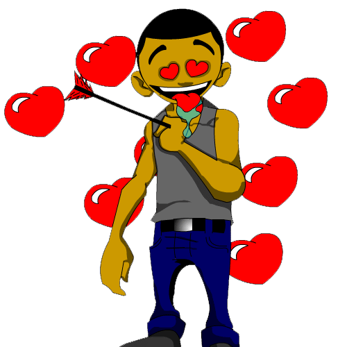flecha de amor en mi corazon dibujos stickers animados - flecha de amor en mi corazón &#8211; dibujos stickers animados
