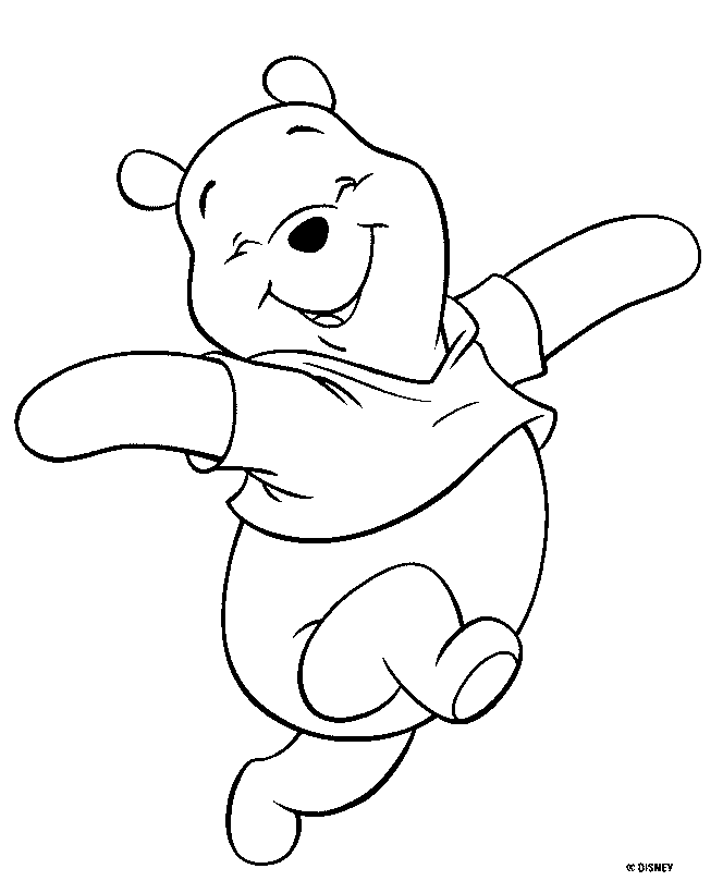 El oso esta muy feliz dibujos para colorear - El oso esta muy feliz dibujos para colorear