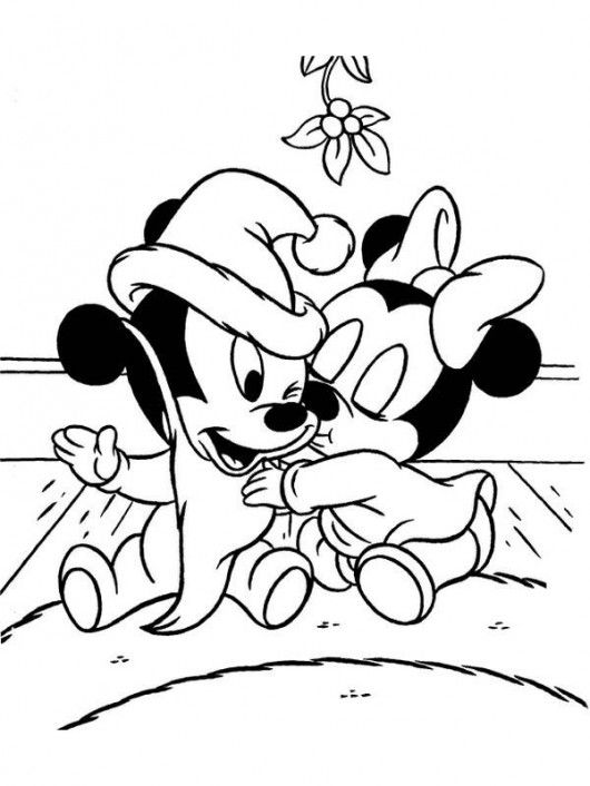 Ninos de Mickey Mouse dibujos para colorear - Niños de Mickey Mouse dibujos para colorear