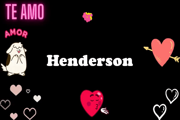 TE Amo Henderson Animados Gif imagenes - TE Amo Henderson Animados Gif imágenes