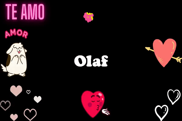TE Amo Olaf Animados Gif imagenes - TE Amo Olaf Animados Gif imágenes