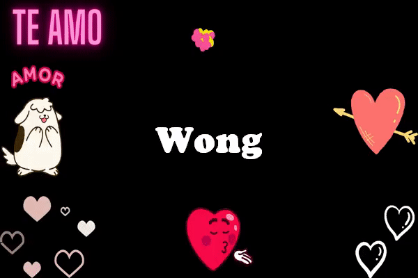 TE Amo Wong Animados Gif imagenes - TE Amo Wong Animados Gif imágenes